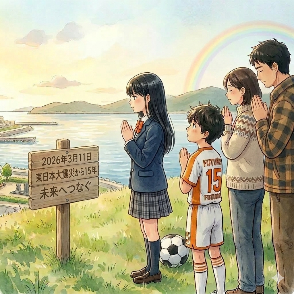 東日本大震災から15年経った今、思うこと。